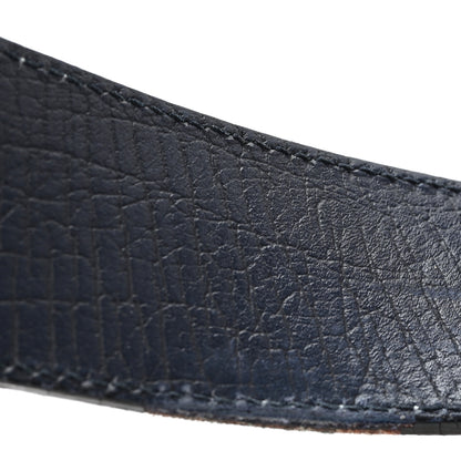 Gucci GG Plus Monogram Interlocking G Belt 90 36 Navy 5 of 6