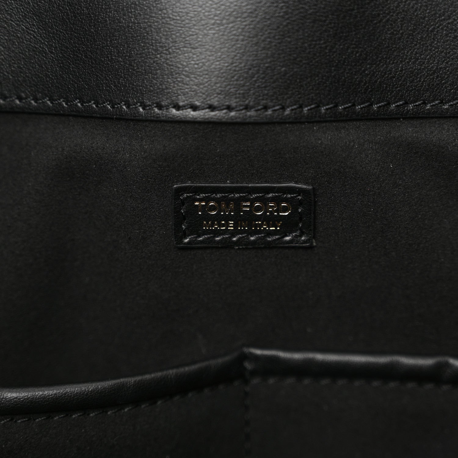 Tom Ford Denim Medium TF Hobo Washed Blue Black 6 of 10