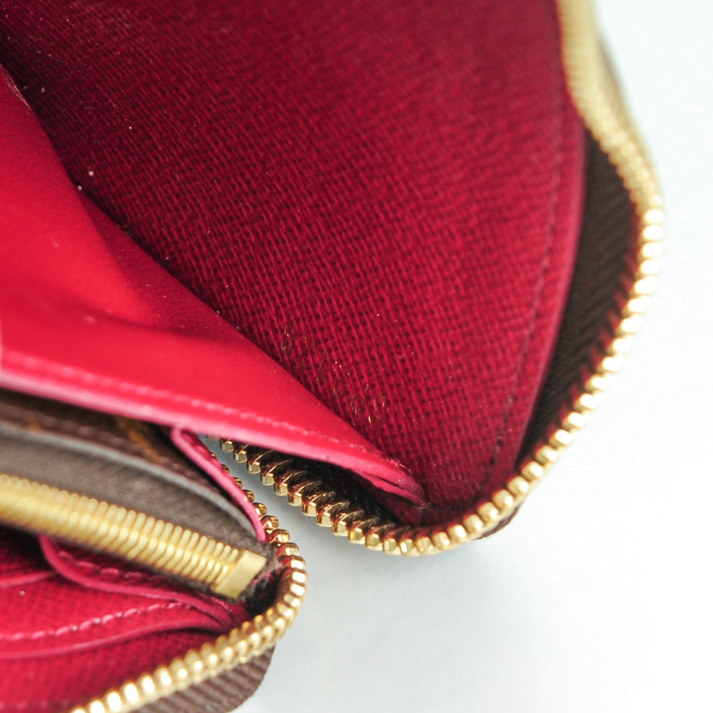 Monogram Clemence Wallet Fuchsia