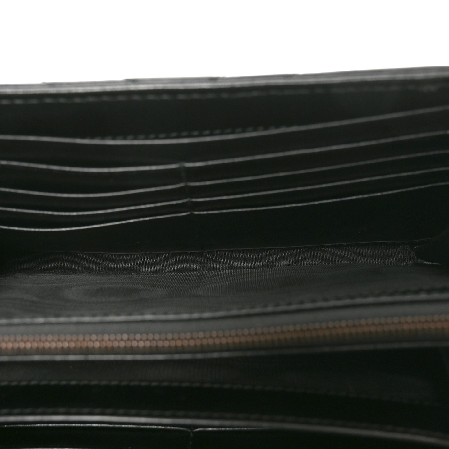 Calfskin Matelasse GG Marmont Chain Wallet Black