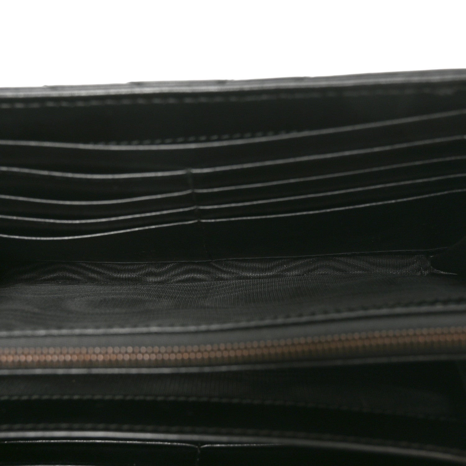 Gucci Calfskin Matelasse GG Marmont Chain Wallet Black 5 of 10