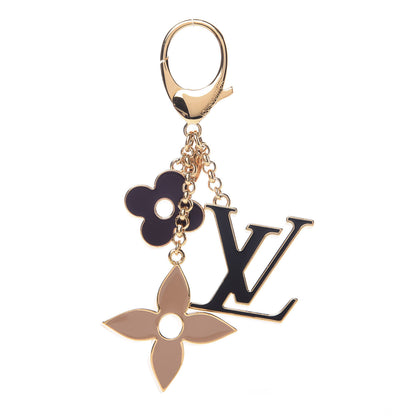 Louis Vuitton Fleur De Monogram Bag Charm Dore 1 of 3