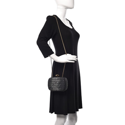 Bottega Veneta Lurex Intrecciato Chain Knot Clutch 2 of 9