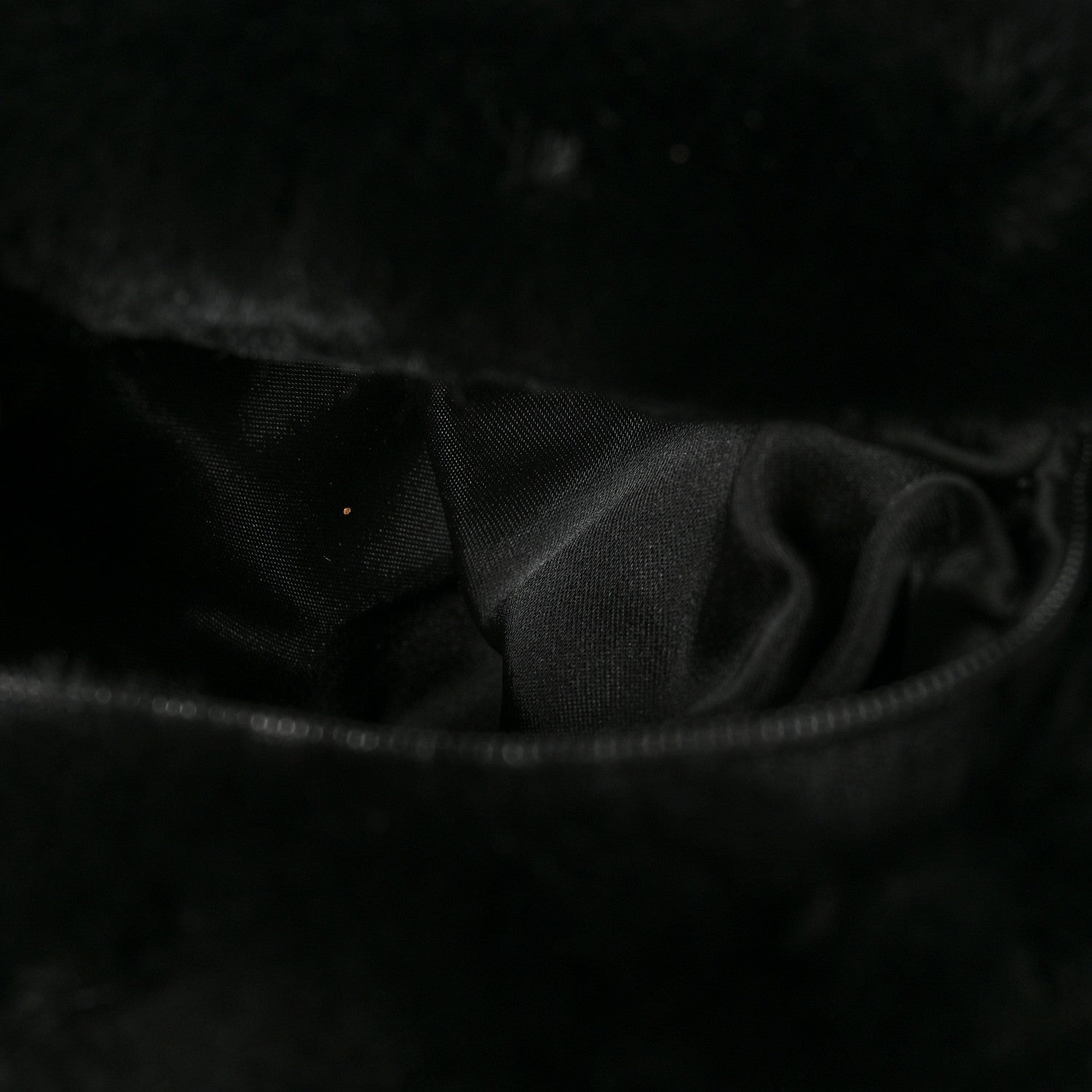 Chanel Mink Fur Beaded CC Muff Bag Black 4 of 9