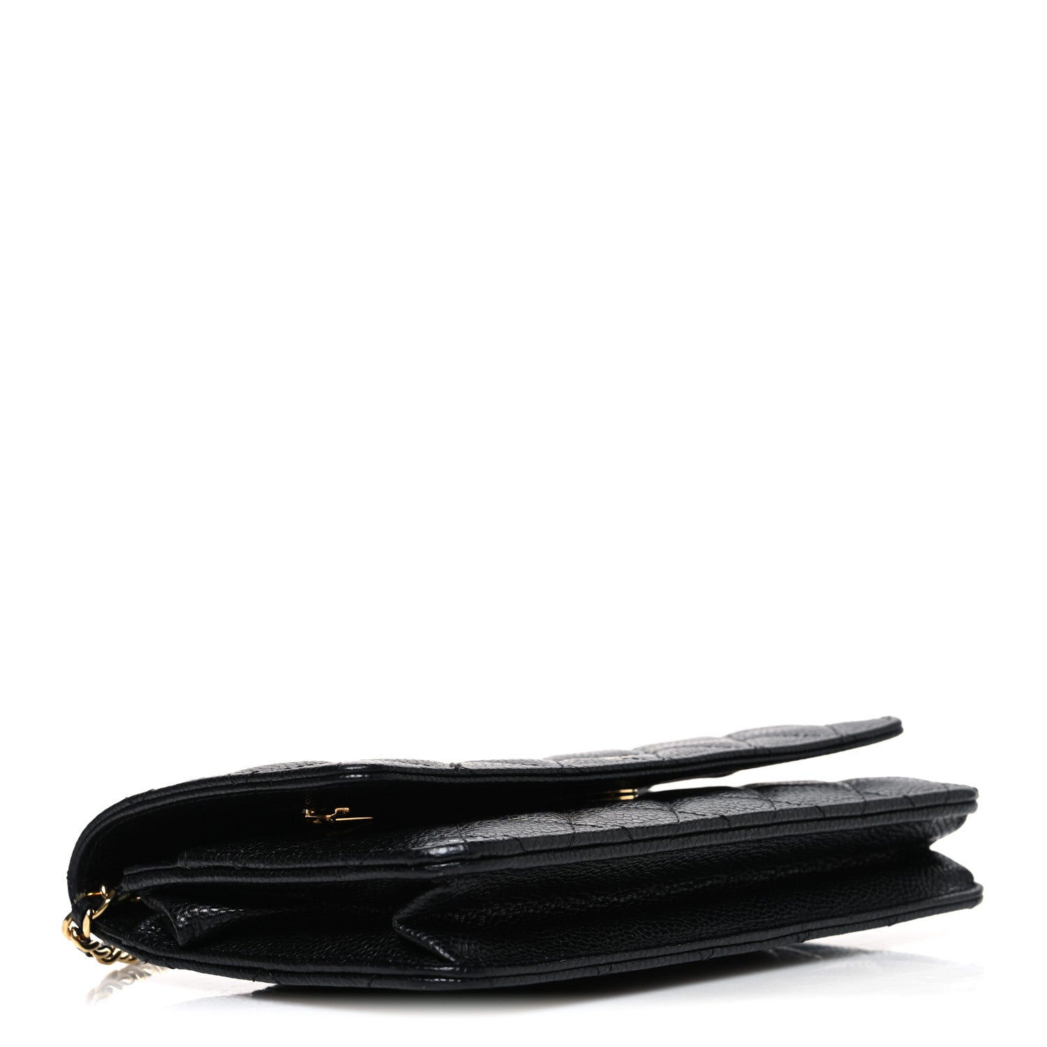 Chanel Caviar Quilted Wallet On Chain WOC Black 4 of 13