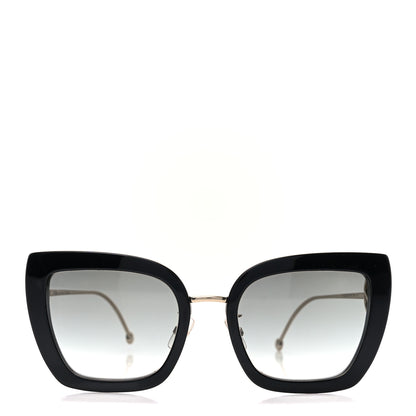 Fendi Acetate Metal F is Fendi Square Cat Eye Sunglasses FF 0424/F/S Black 2 of 7