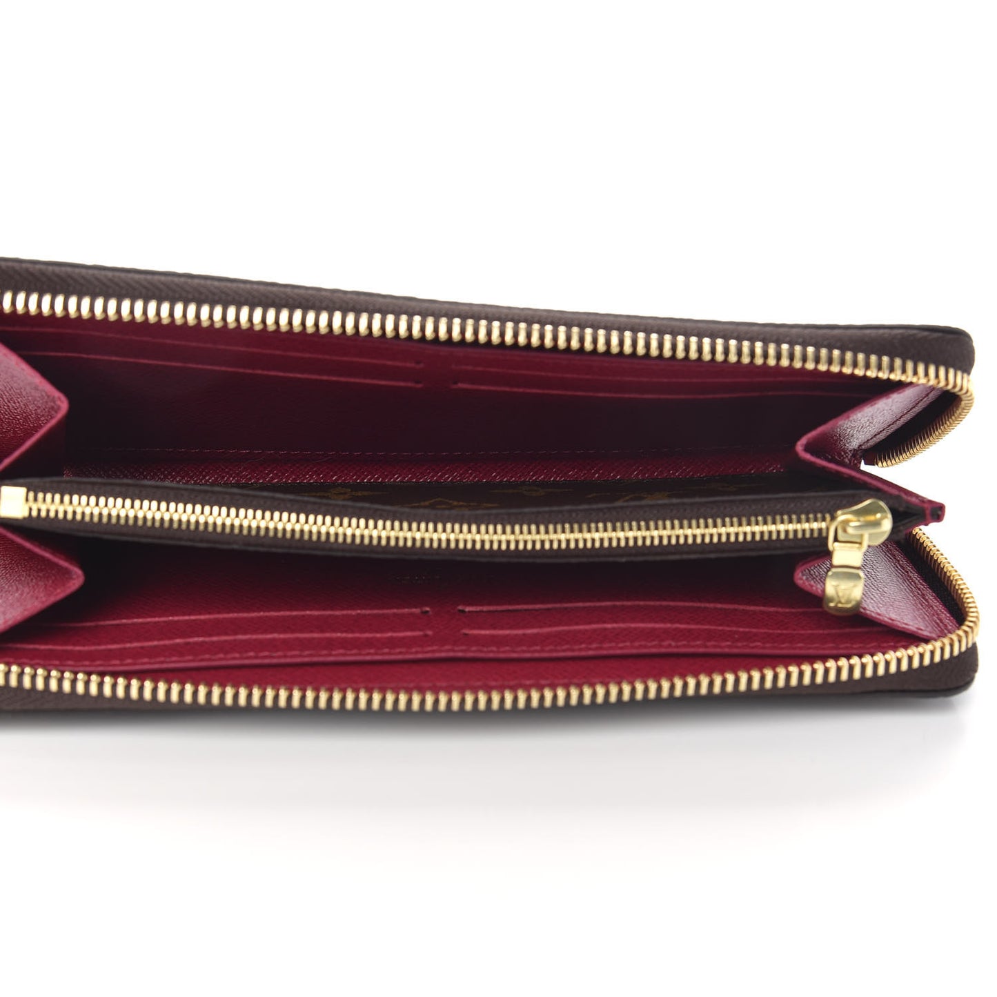 Monogram Clemence Wallet Fuchsia