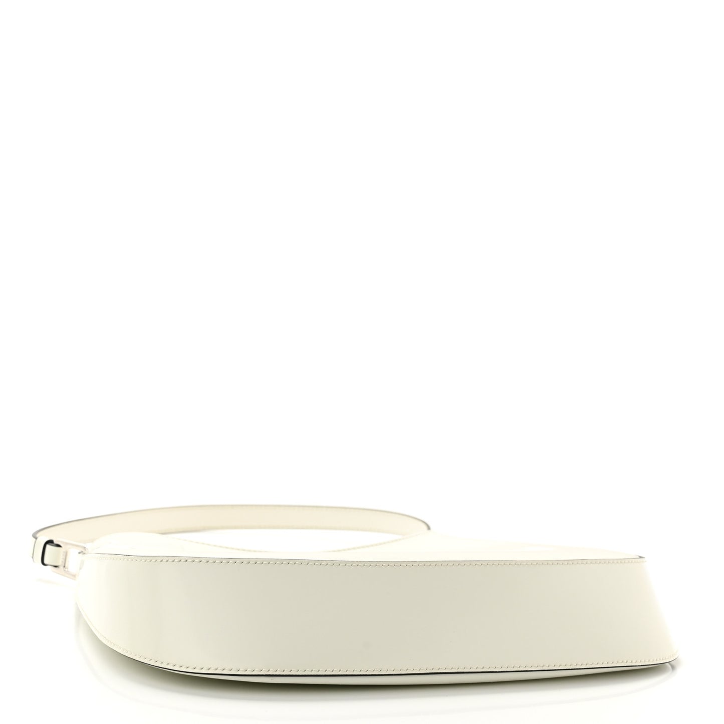 Spazzolato Cleo Shoulder Bag White Black