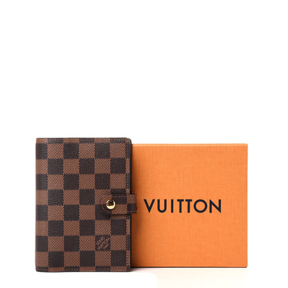 Louis Vuitton Damier Ebene Small Ring Agenda Cover 11 of 11