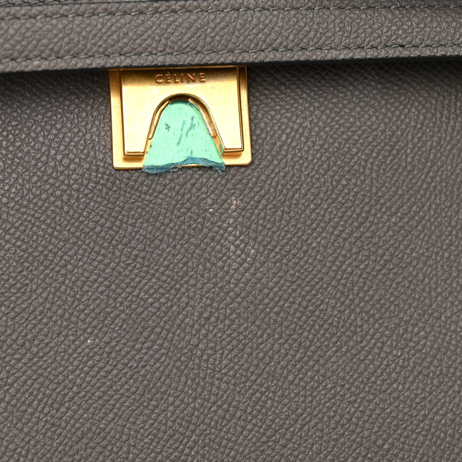 Celine Grained Calfskin Mini Belt Bag Grey 16 of 20