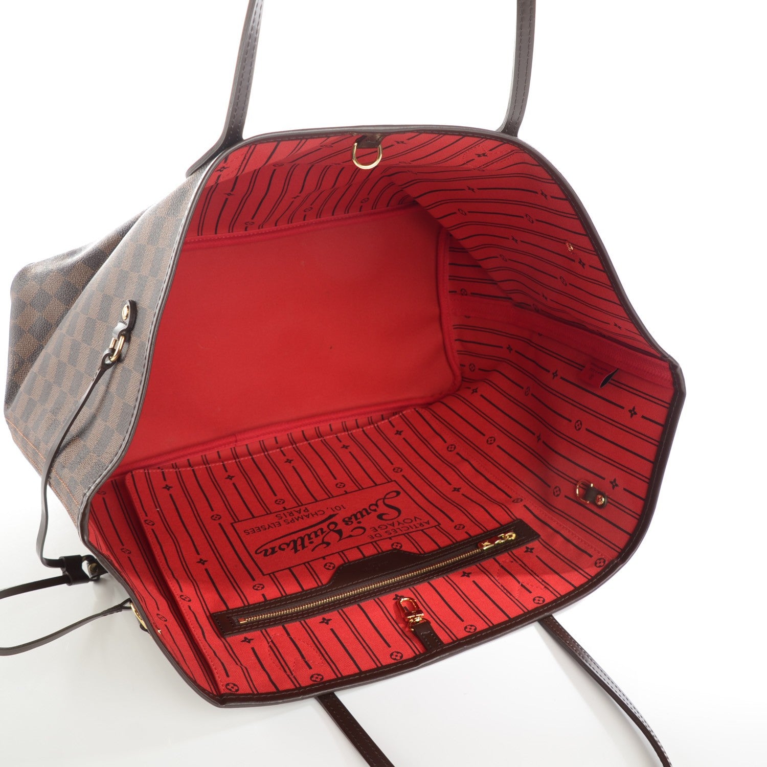 Louis Vuitton Damier Ebene Neverfull GM 8 of 8