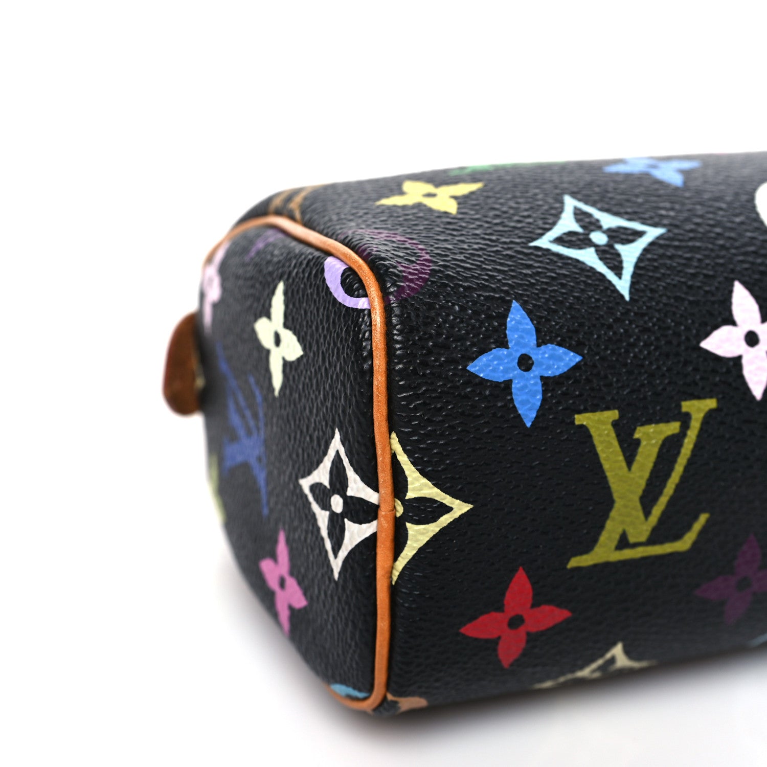 Louis Vuitton Monogram Multicolor Mini Sac HL Speedy Black 7 of 8