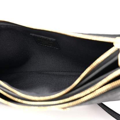 Louis Vuitton Empreinte Monogram Liv Pochette Black 5 of 9