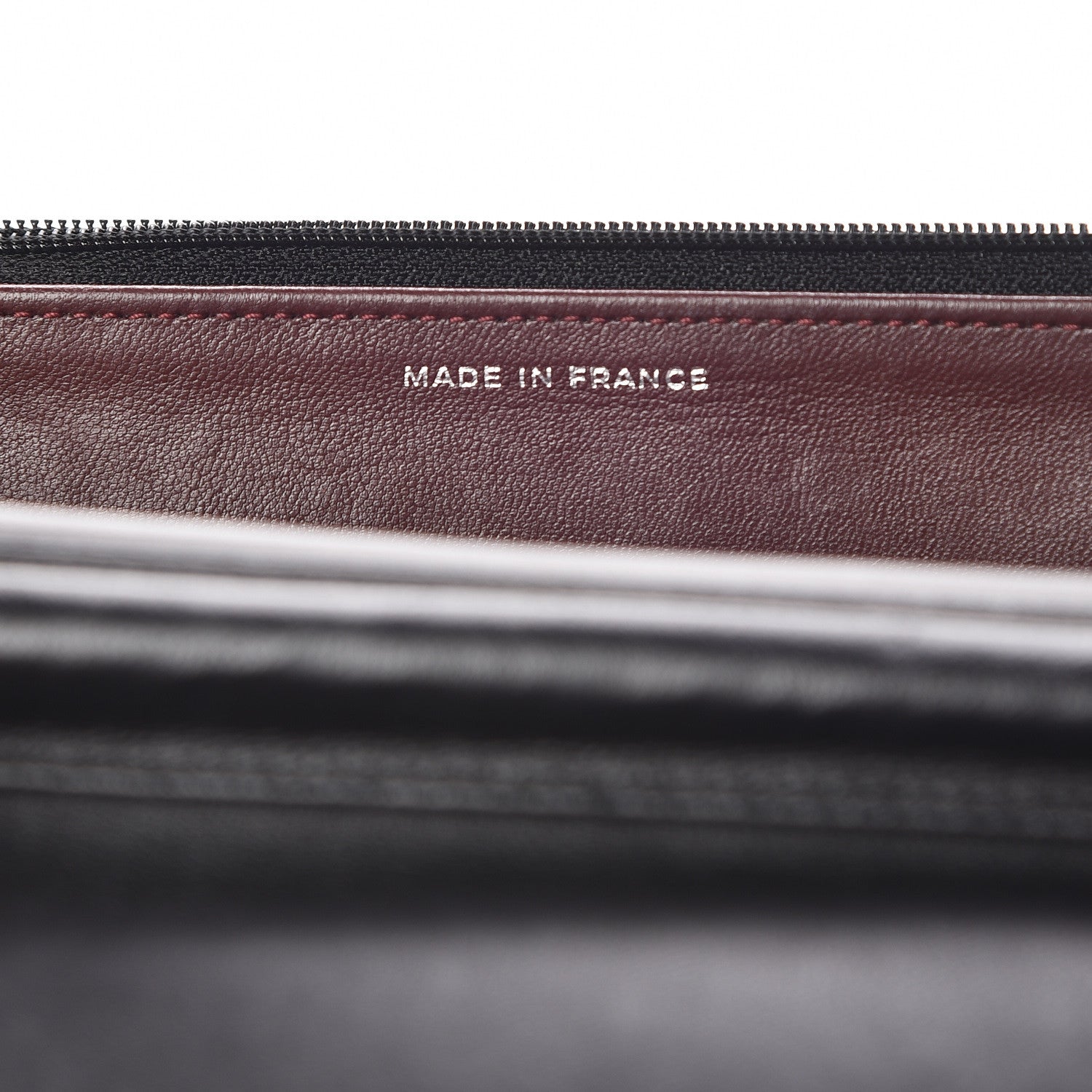 Chanel Lambskin Quilted Wallet On Chain WOC Black 7 of 11