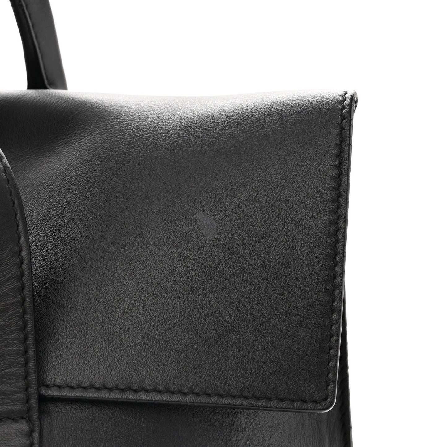 Calfskin Large Sookie Satchel Black