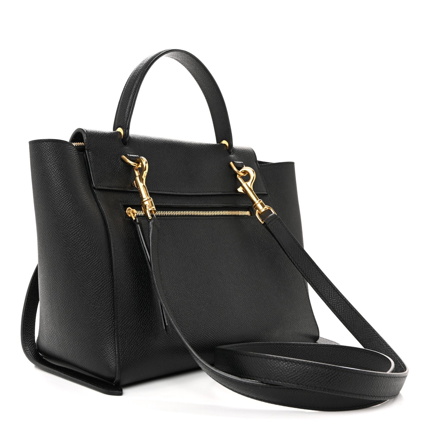Celine Grained Calfskin Micro Belt Bag Black 4 of 27