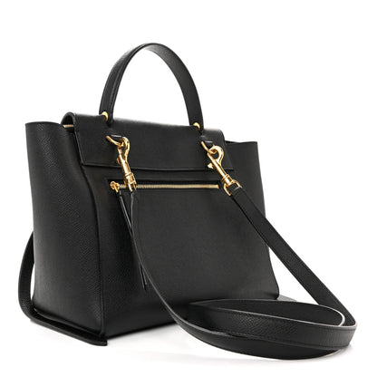Celine Grained Calfskin Micro Belt Bag Black 4 of 27