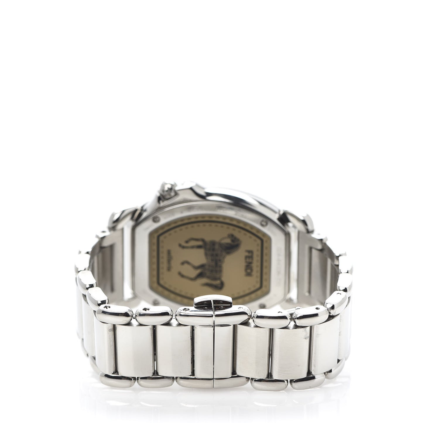 Stainless Steel 34mm Selleria Tonneau Quartz Watch