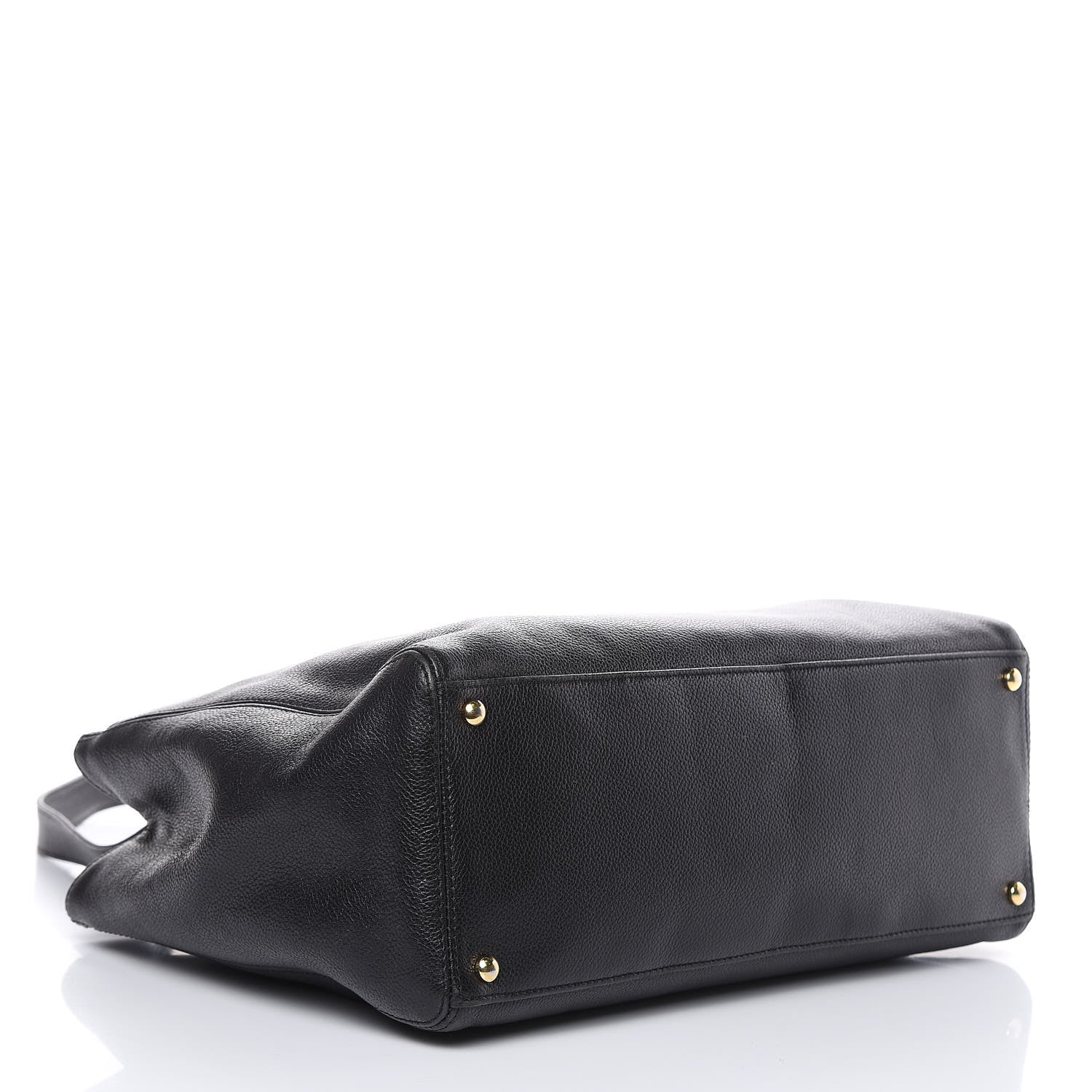 Chanel Calfskin Cerf Executive Shopper Tote Black 4 of 18