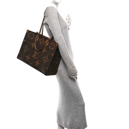 Louis Vuitton Reverse Monogram Giant Onthego GM GM 2 of 9