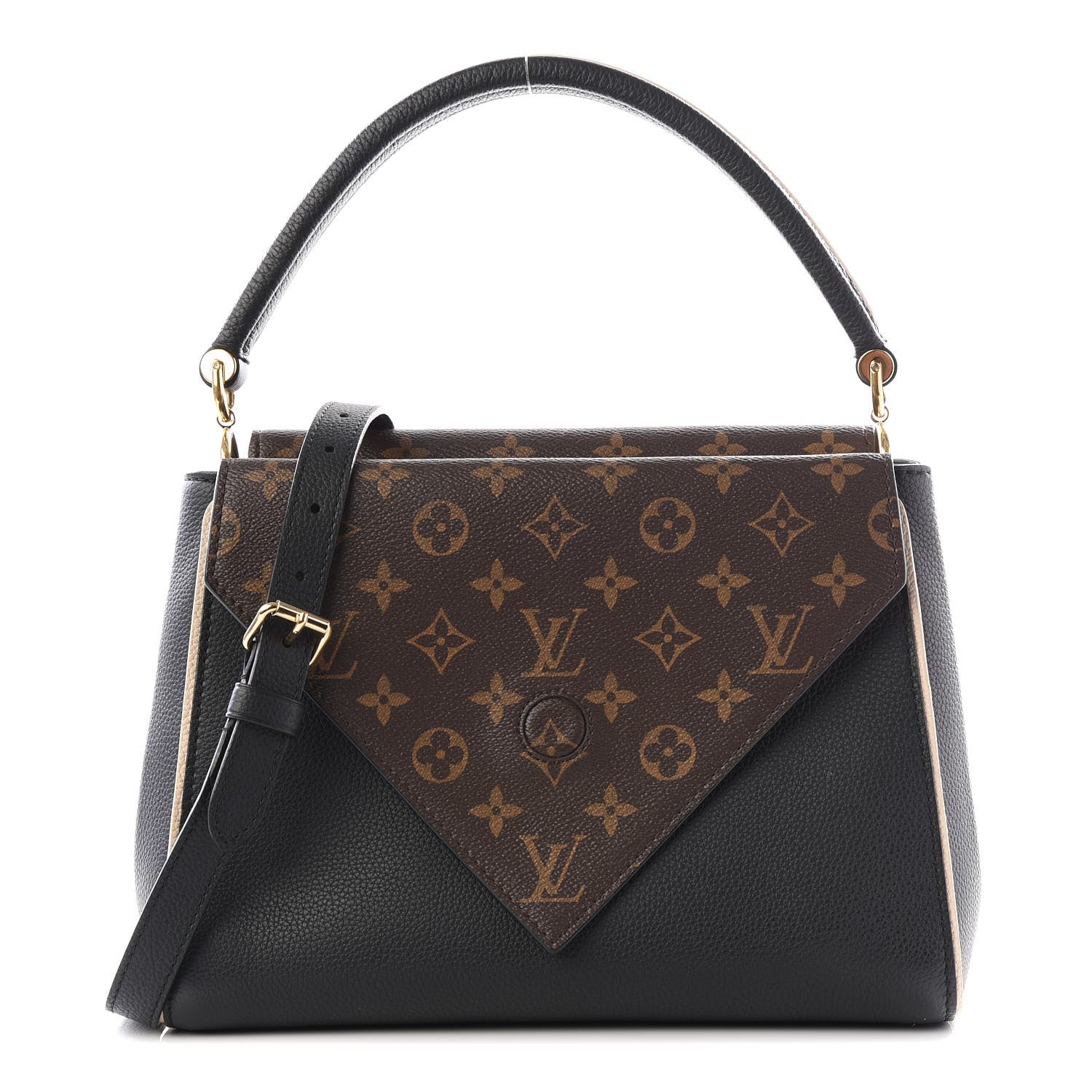 Louis Vuitton Monogram Double V Black 1 of 11