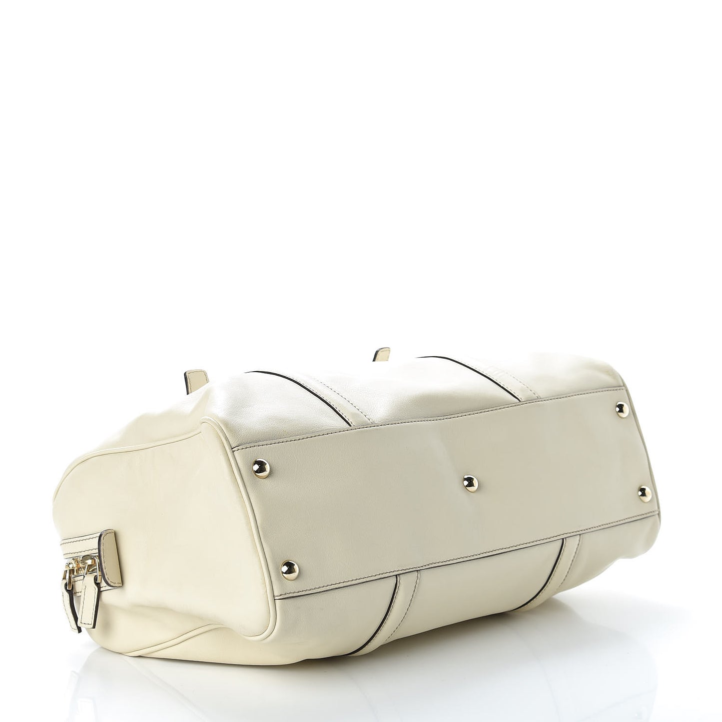 Calfskin Medium Britt Boston Ivory