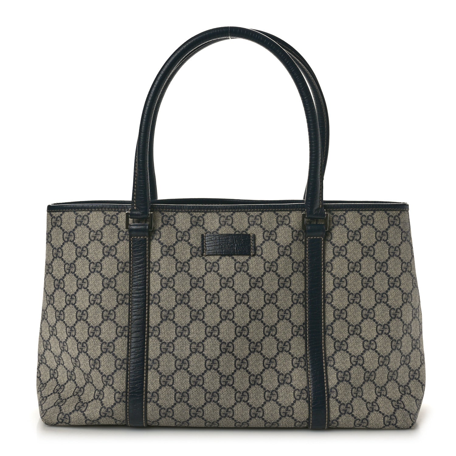 Gucci GG Plus Monogram Medium Joy Tote Navy 1 of 12