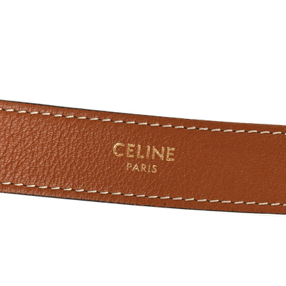 Celine Supple Calfskin Medium Triomphe Heloise Shoulder Bag Tan 6 of 10