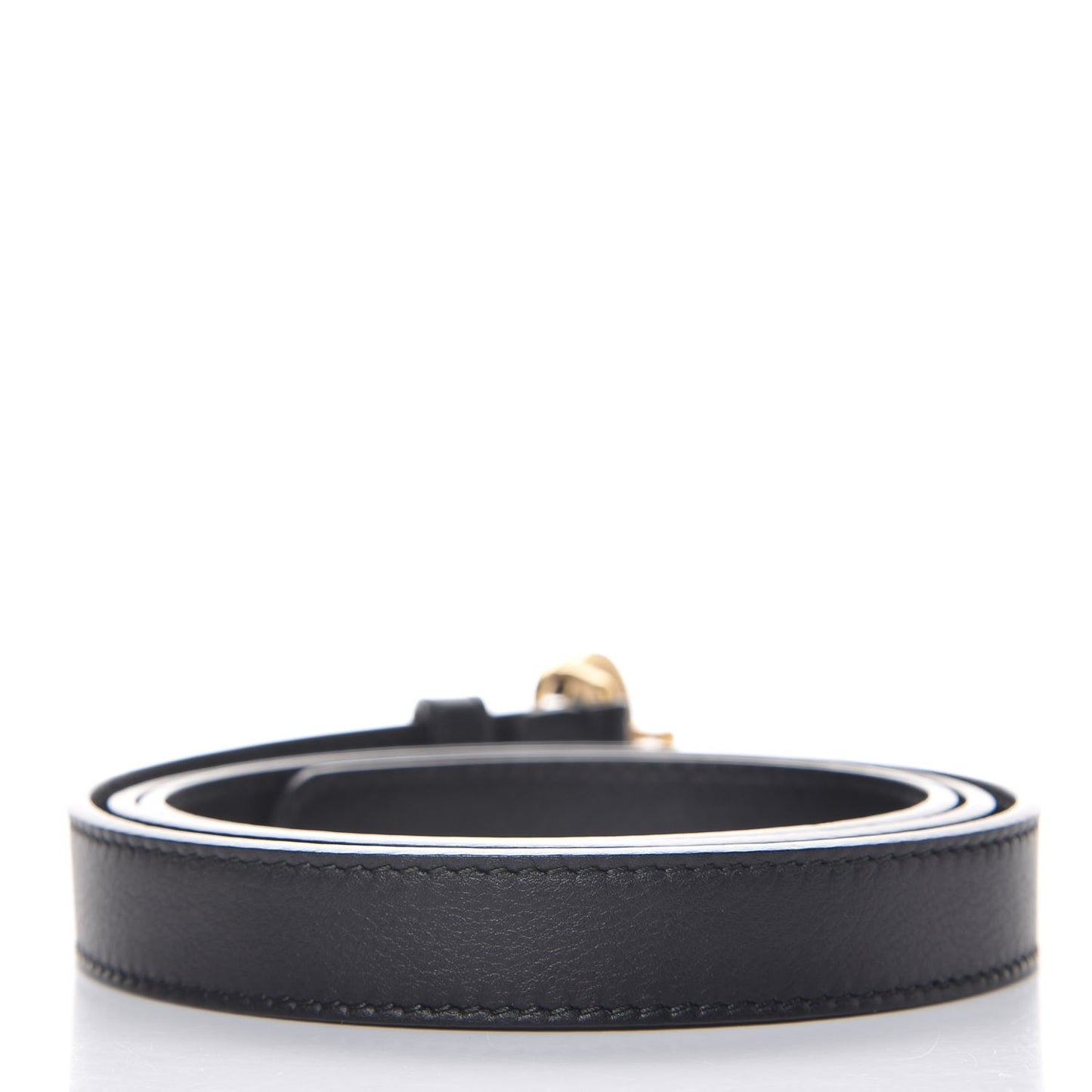 Calfskin Double G 20mm Belt 95 38 Black