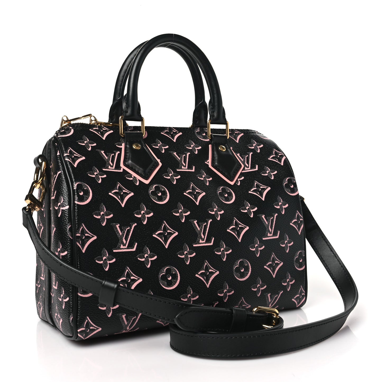 Monogram Fall for You Speedy Bandouliere 25 Black