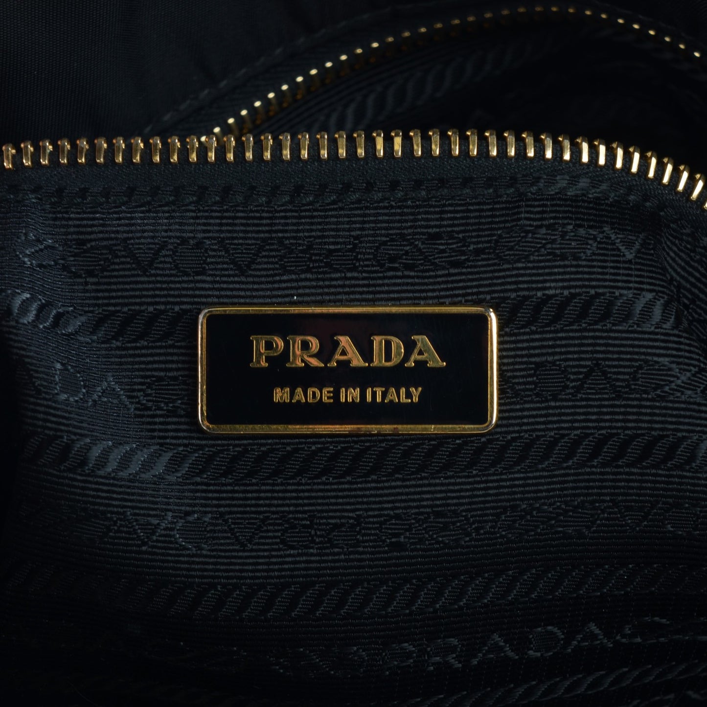 Tessuto Nylon Tote Nero Black