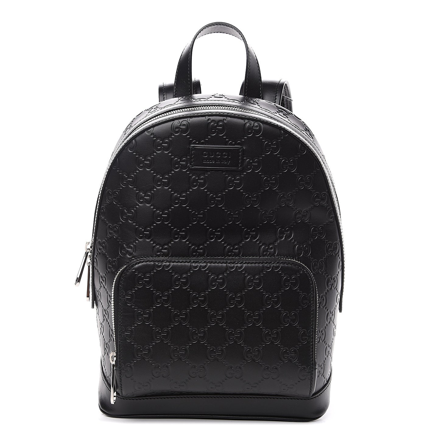 Guccissima Signature Small Day Backpack Black
