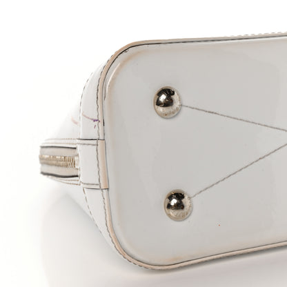 Louis Vuitton Vernis Alma BB White 6 of 10