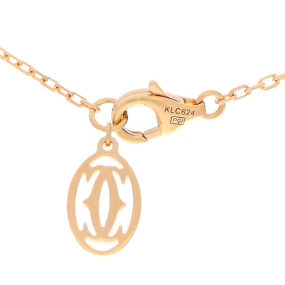 Cartier 18K Yellow Gold Diamond LM D'Amour Pendant Necklace 5 of 6