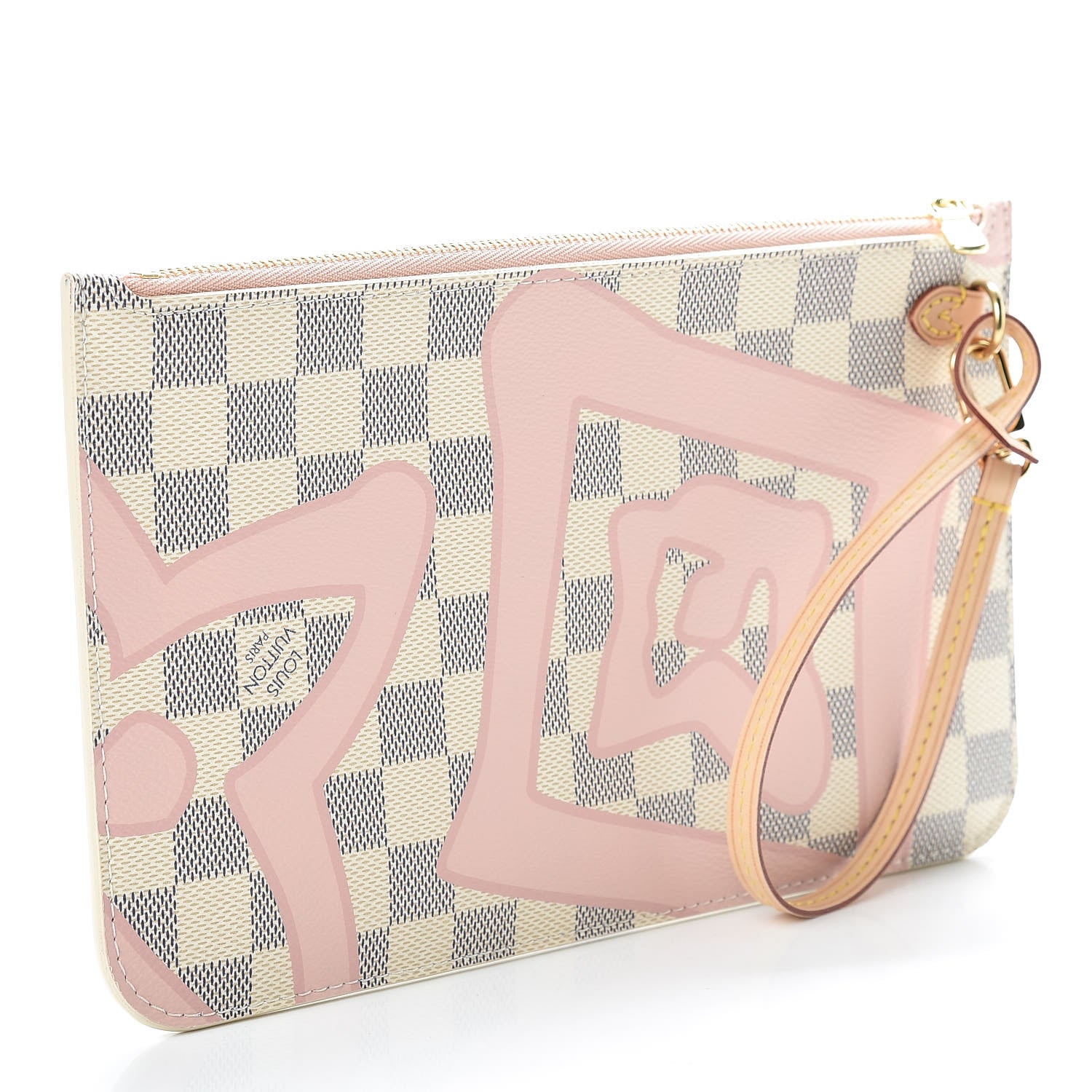 Louis Vuitton Damier Azur Tahitienne Neverfull MM GM Pochette 3 of 9