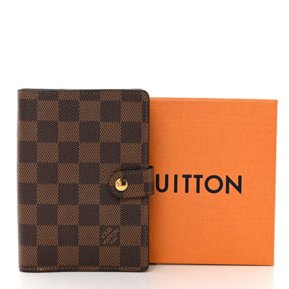 Louis Vuitton Damier Ebene Small Ring Agenda Cover 7 of 7
