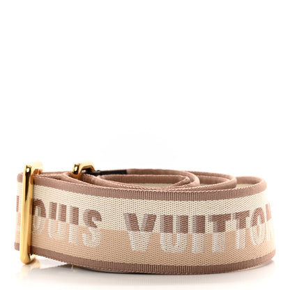 Louis Vuitton Jacquard Speedy Bandouliere 20 Shoulder Strap Beige Brown 2 of 3