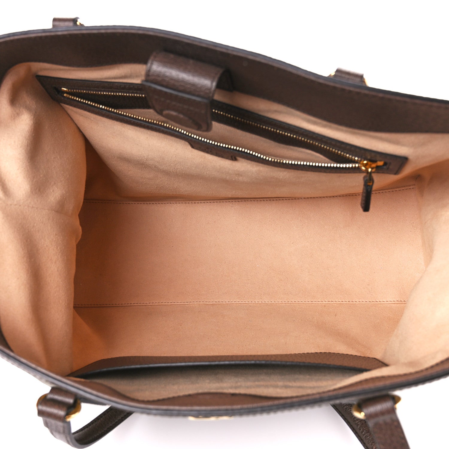 Gucci GG Supreme Monogram Medium Ophidia Shopping Tote Brown 5 of 11