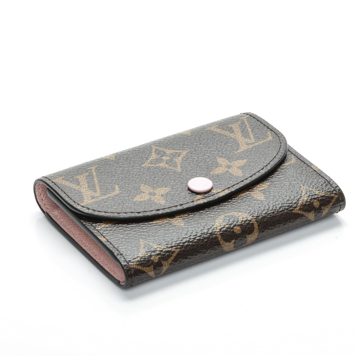 Monogram Rosalie Coin Purse Rose Ballerine