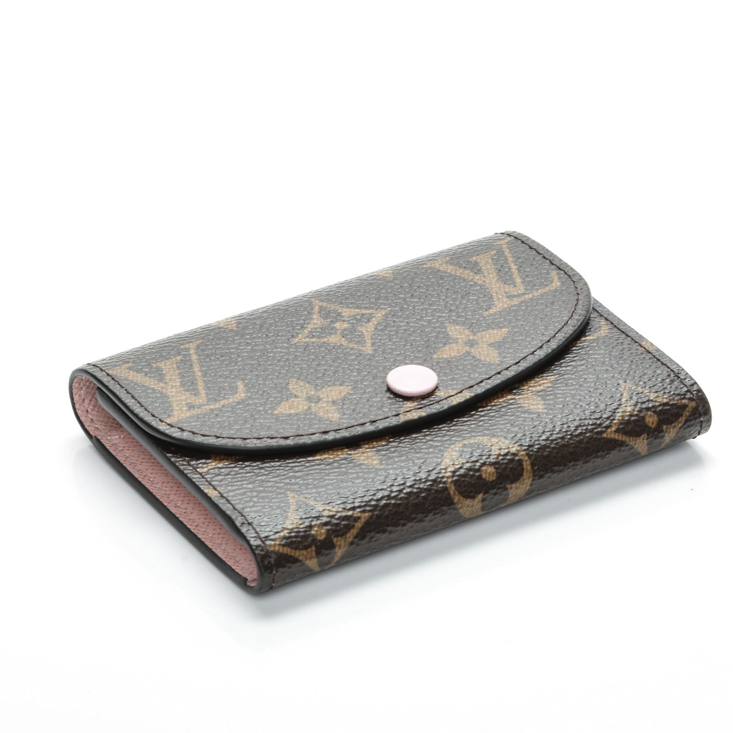 Louis Vuitton Monogram Rosalie Coin Purse Rose Ballerine 4 of 7