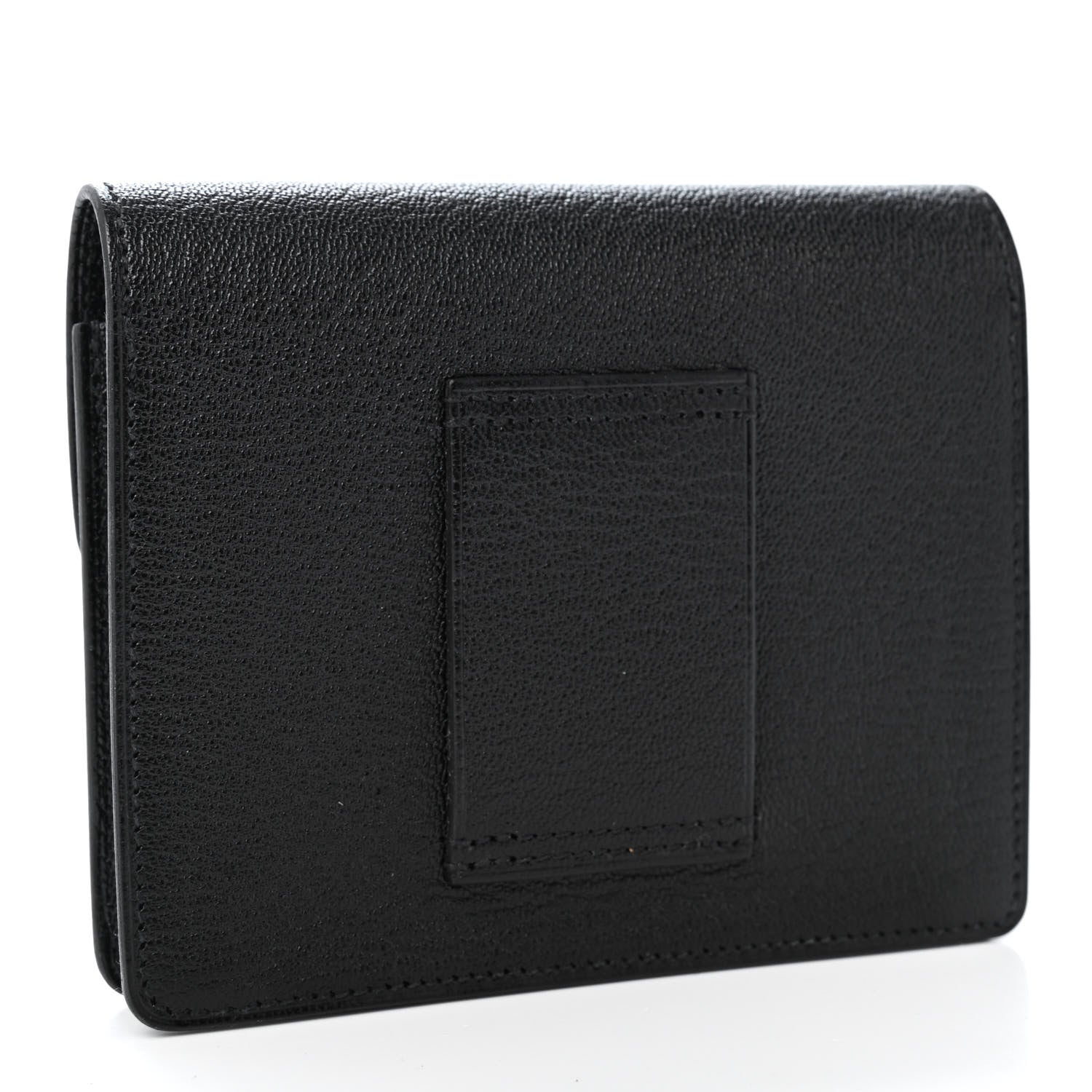 Hermes Chevre Mysore Roulis Slim Wallet Black 2 of 4