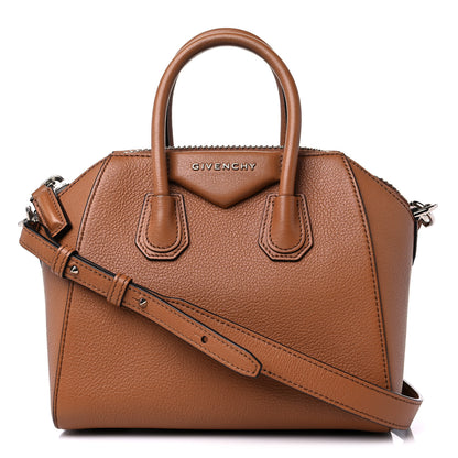 Givenchy Sugar Goatskin Mini Antigona Caramel 1 of 12