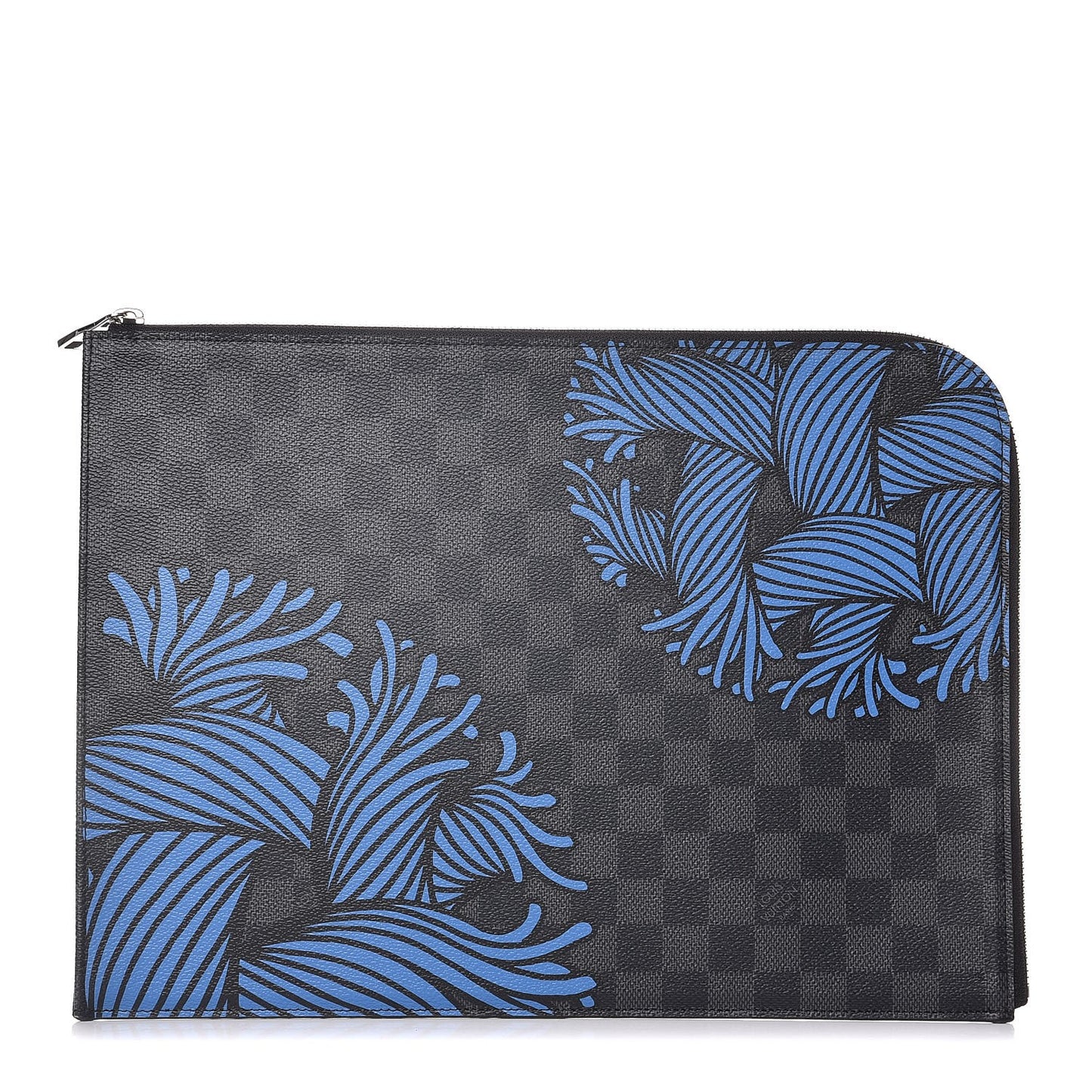 Damier Graphite Rope Pochette Jour GM Blue