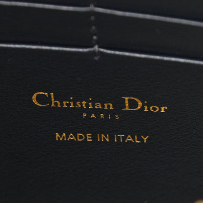 Christian Dior Oblique Saddle Chain Pouch Blue 6 of 9