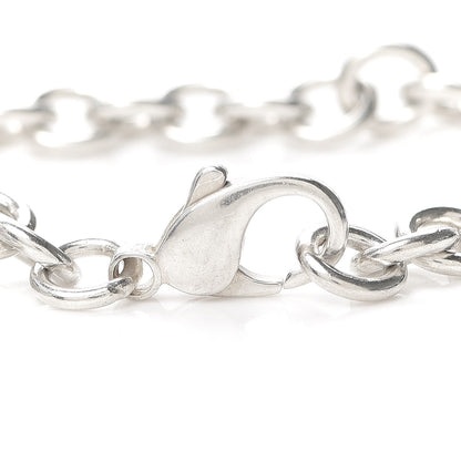 Tiffany Sterling Silver Notes Round Tag Charm Bracelet 4 of 4