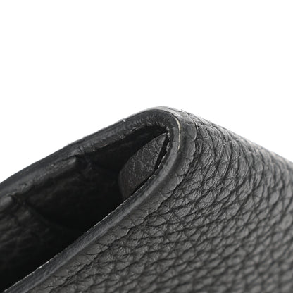 Hermes Togo Dogon Duo Wallet Black 11 of 11