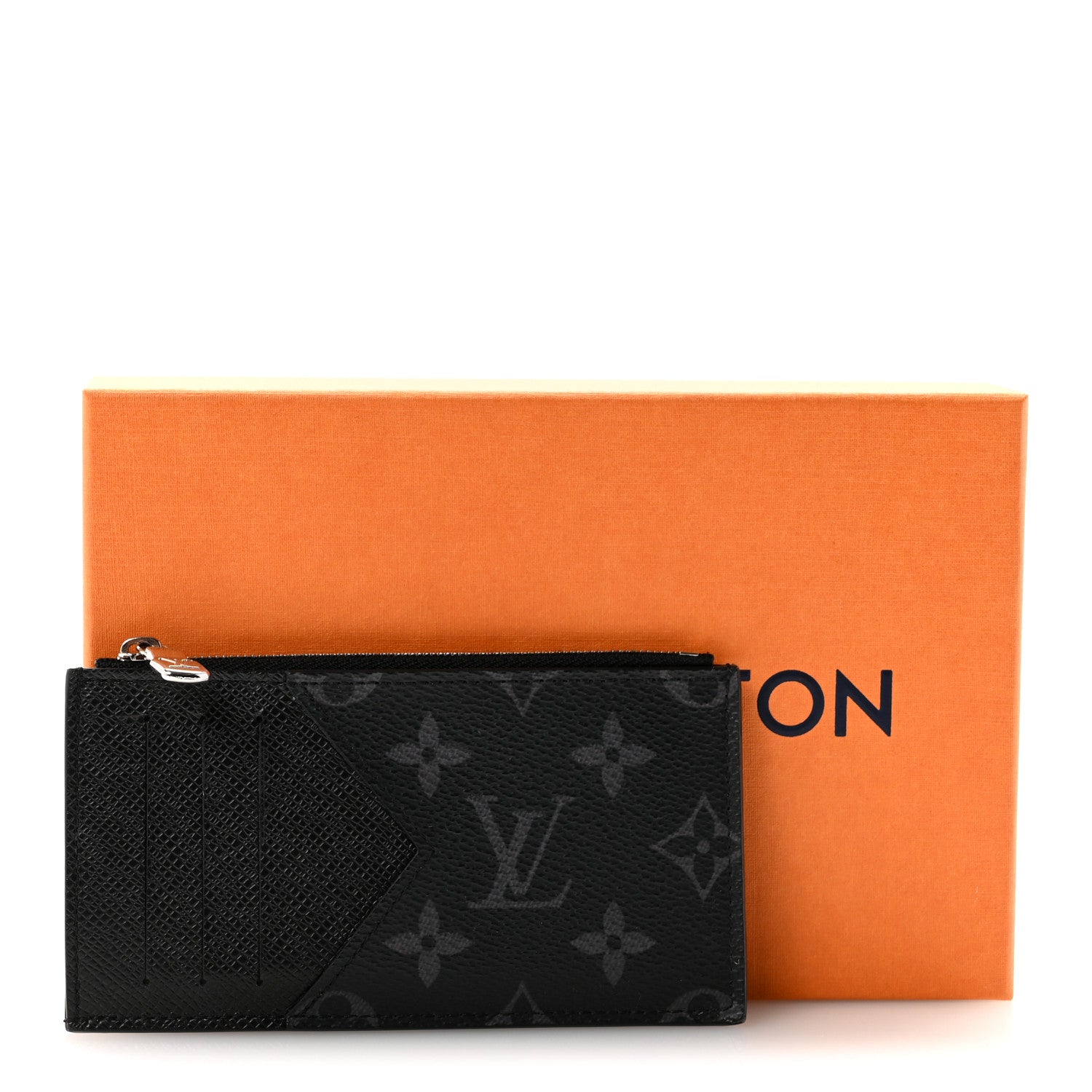 Louis Vuitton Taigarama Coin Card Holder Black 7 of 7