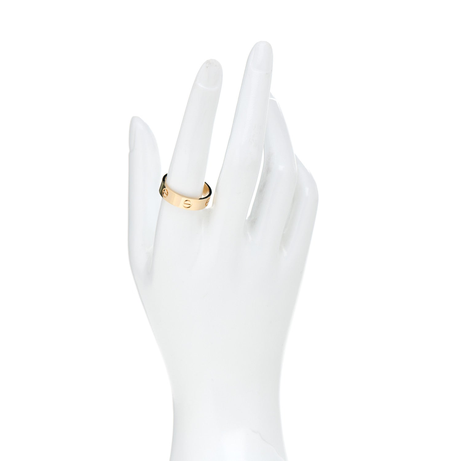 Cartier 18K Yellow Gold 5.5mm LOVE Ring 60 9 2 of 5
