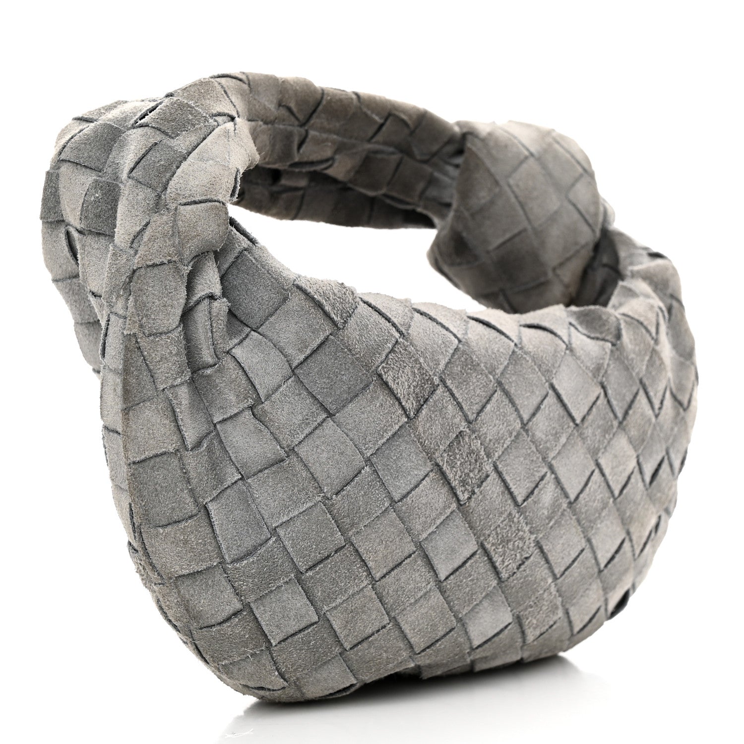 Bottega Veneta Suede Intrecciato Mini Jodie Thunder 3 of 11