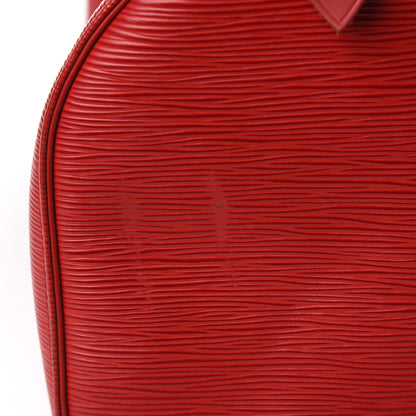 Louis Vuitton Epi Speedy 30 Castillan Red 8 of 20